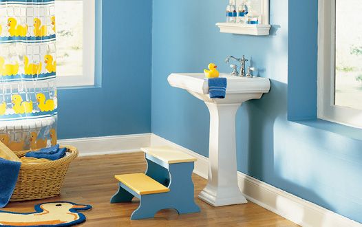 10 Cute Kids Bathroom Decorating Ideas (With images) | Kid .
