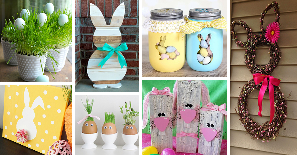 32 Best DIY Easter Decorations and Crafts for 20