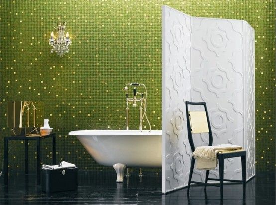 Decorating Rooms with Mosaic Glass Tiles from Bisazza | DigsDigs .