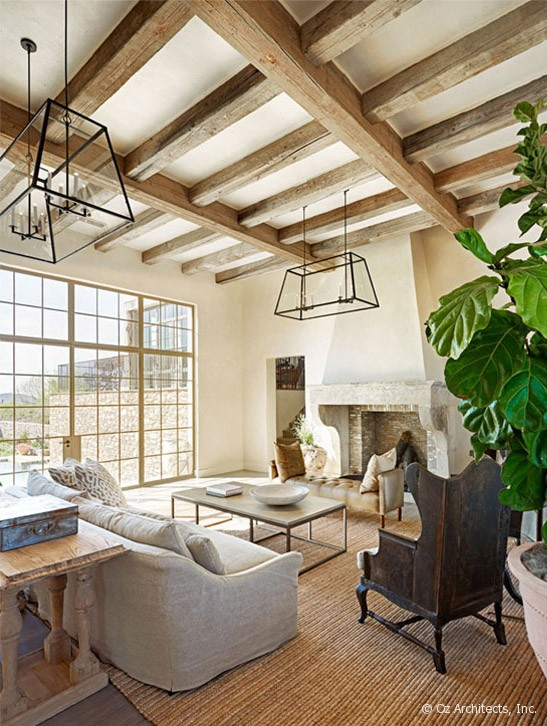 Desert Farmhouse With Warm Traditional And Rustic Interiors in .