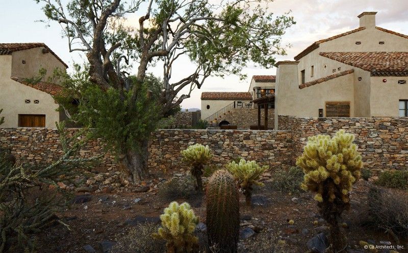 Desert Farmhouse With Warm Traditional And Rustic Interiors .