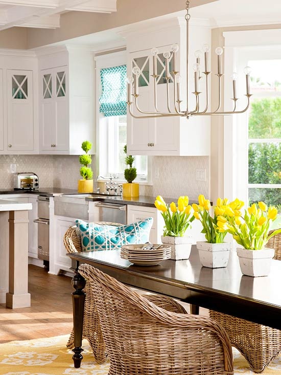 30 Dining Room Decor Ideas Inspired By Spring Itself - DigsDi