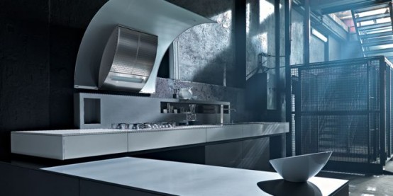 Dolmen - Modern and Rustic Kitchen Design by Valcuci