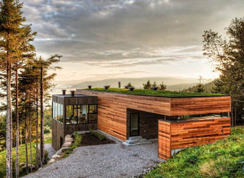 Dramatic Architecture And Interior Of Malbaie V House | DigsDigs .