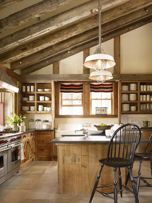 39 Dream Barn Kitchen Designs | Barn kitchen, Rustic kitch