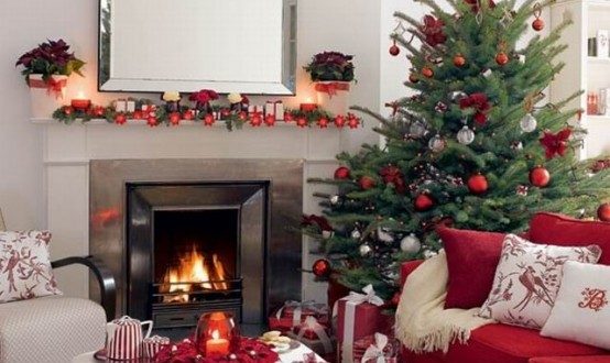 Cool Dreamy Christmas Living Room Decor Ideas – savillefurnitu