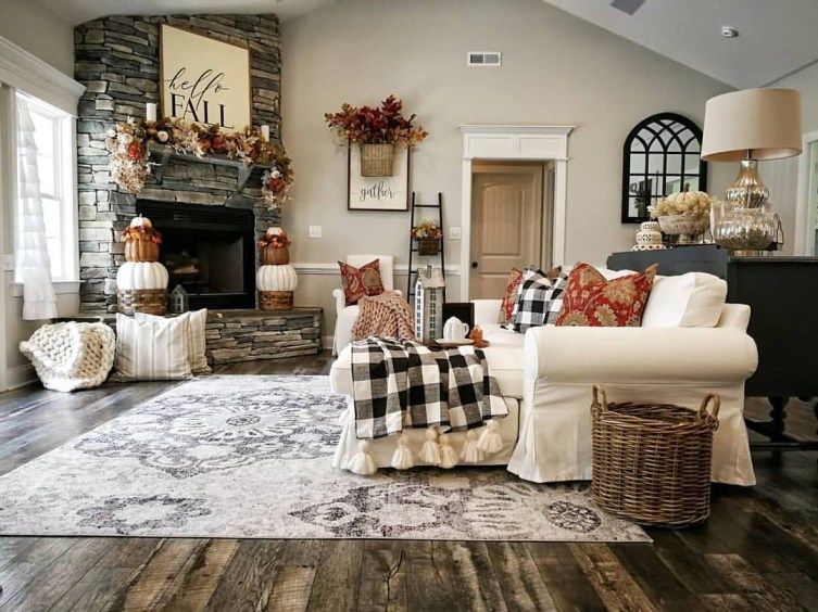 47 Cool Dreamy Christmas Living Room Decor Ideas - With so much .