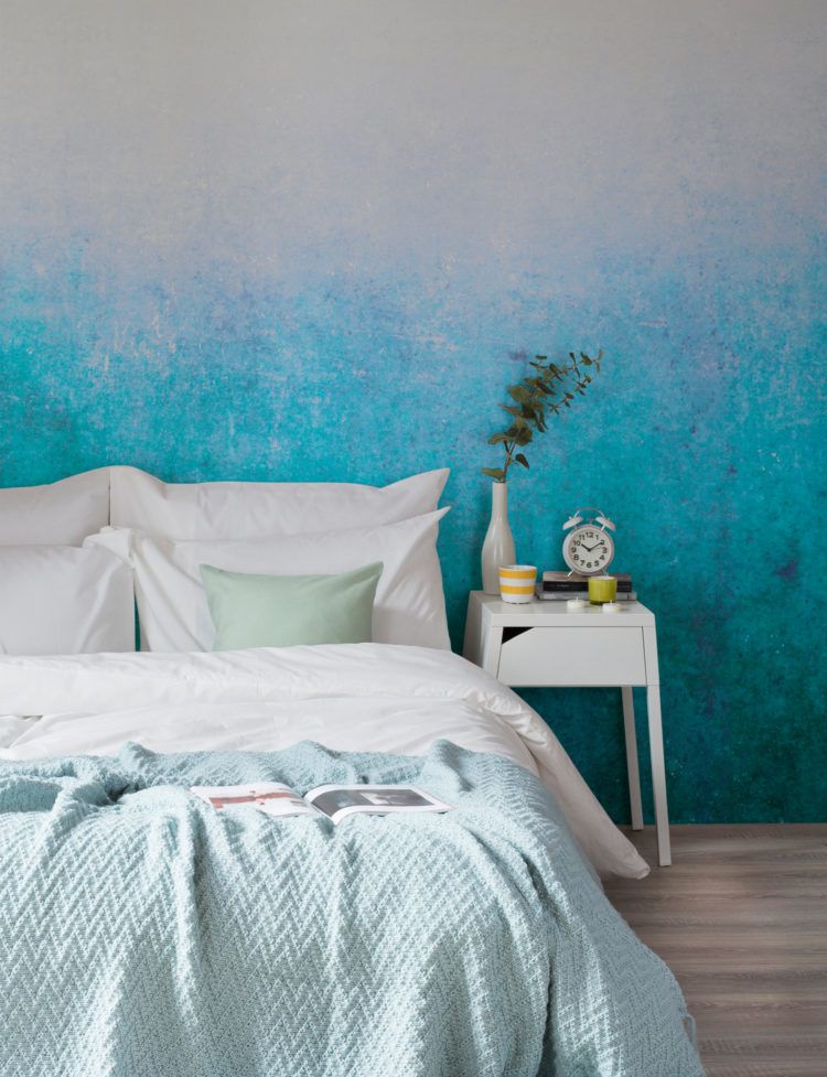 Looks we love: dreamy ombre wallpaper - | Apartment decor .