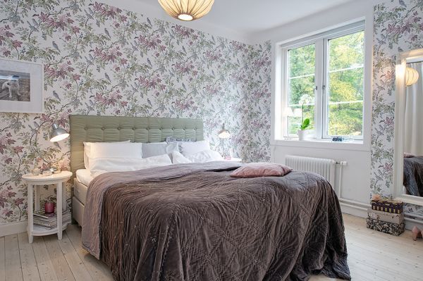 Duplex interior design with well known Scandinavian feel | Bedroom .