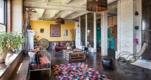 Eclectic Loft In A Crazy Mix Of Styles And Colors - DigsDi