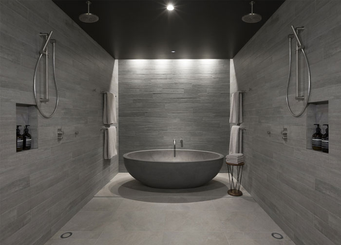 28 Best Concrete Bathroom Design Ide