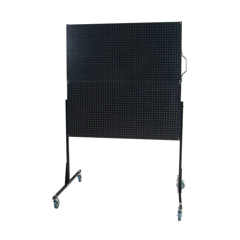 WFX Utility™ 50 In. W Mobile Stand-Alone Pegboard Unit With 4 .