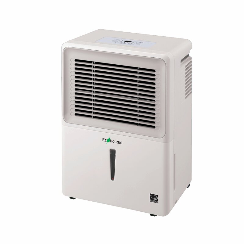 Homevision Technology Ecohouzng 70 Pint Dehumidifier with Casters .