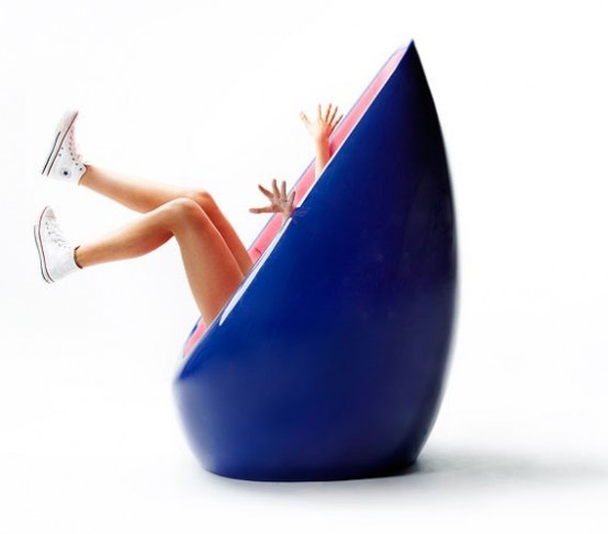 Egg Shaped Chair by Karim Rashid