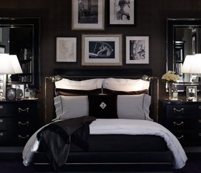 black bedrooms | ideas of black and white bedroom with all in .