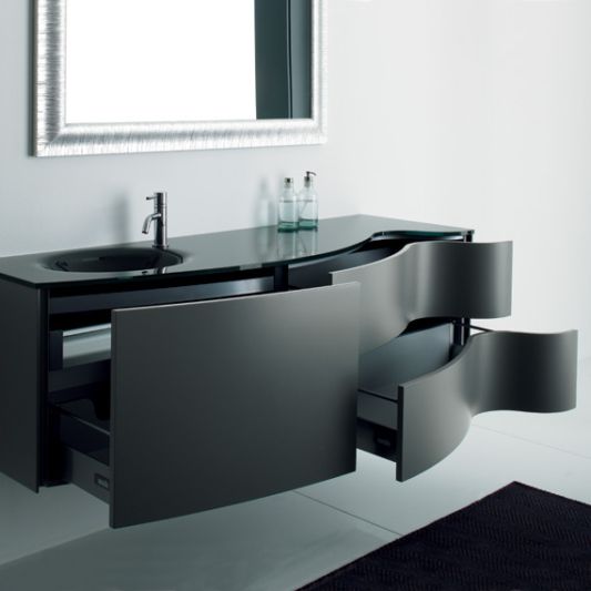 Black Cabinets Bathroom Vanities Ideas, Max X12 by Novello - Home .