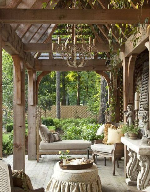 24 Elegant Terrace And Patio Designs In Neutral Shades | Outdoor .