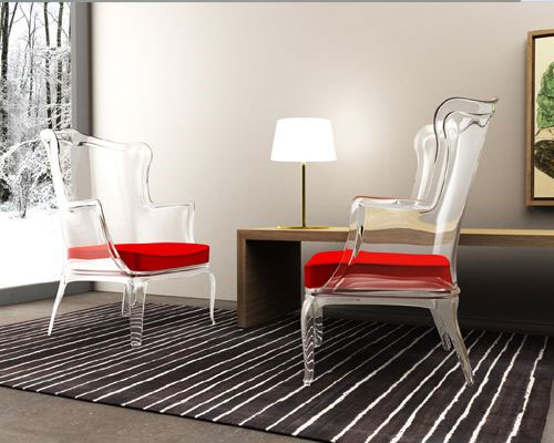 Blog - Pasha Transparent Chair by Marco Pocci and Claudio Dondoli .