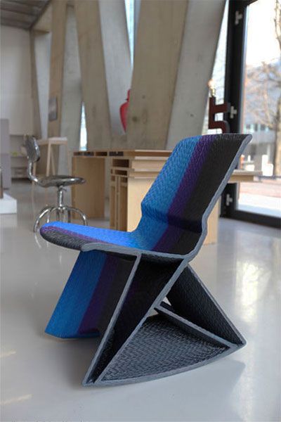 Endless Plastic Chairs - Dutch Designer: Dirk Vander Kooji .