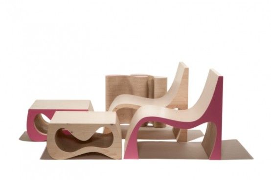 Ergonomic And Stylish Minimalist Furniture by Karim Rashid .