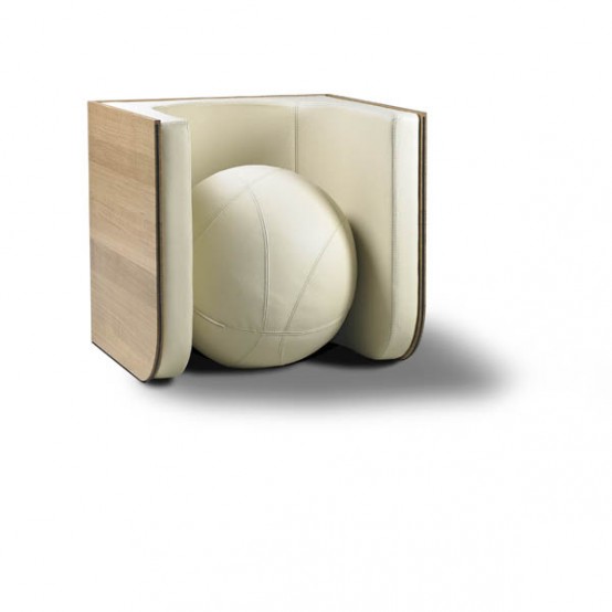 Ergonomic Chair And Table In One With A Ball - DigsDi