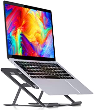 Amazon.com: SAVFY Laptop Stand, Foldable Portable Laptop Stand .