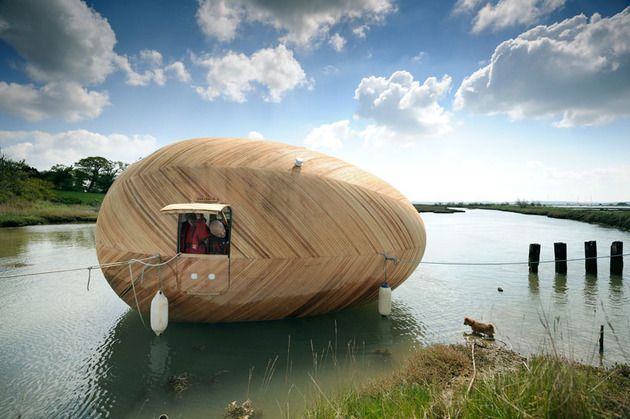 A Mobile Aquatic Pod Home For Ultra-Minimal Living (With images .