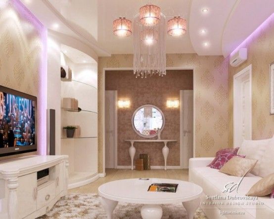 Styles & Decor » Exquisite Feminine Apartment Decorated With Pure .