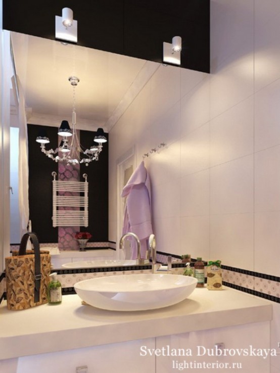 Exquisite Feminine Apartment Decorated With Pure Taste - DigsDi