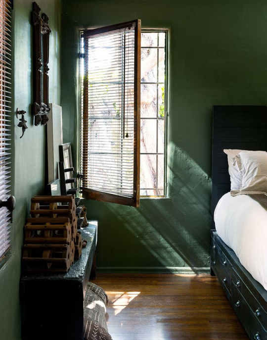 Trend Spotting: The New Hues for the Bedroom | Bedroom green .