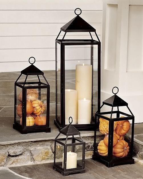 Awesome 50 Fall Lanterns For Outdoor And Indoor Décor : Calm .