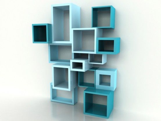 Flexible Bookshelf System Of Various Depth and Thickness (With .