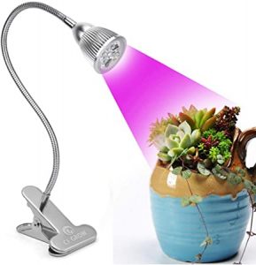 Amazon.com : Led Grow Light, CF Grow Desk Clip LED Plant Grow Lamp .