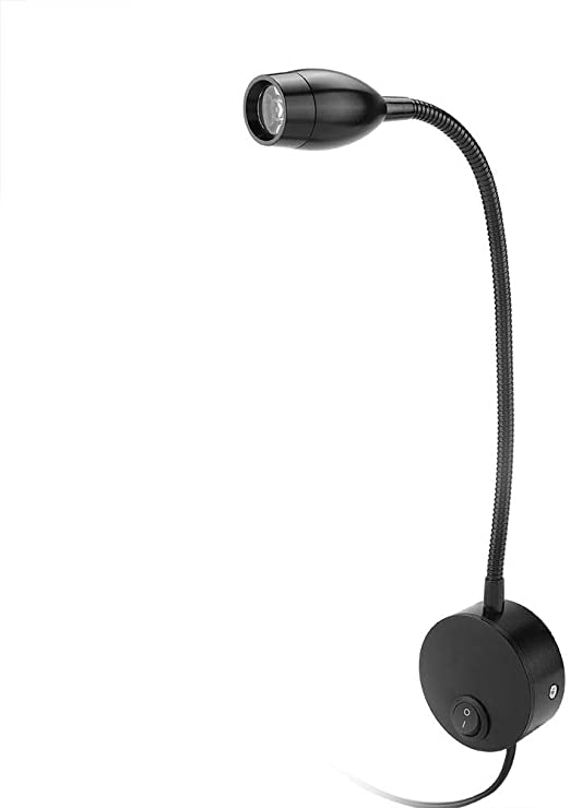 Amazon.com: Garosa Adjustable Bedside LED Light Lamp Flexible .