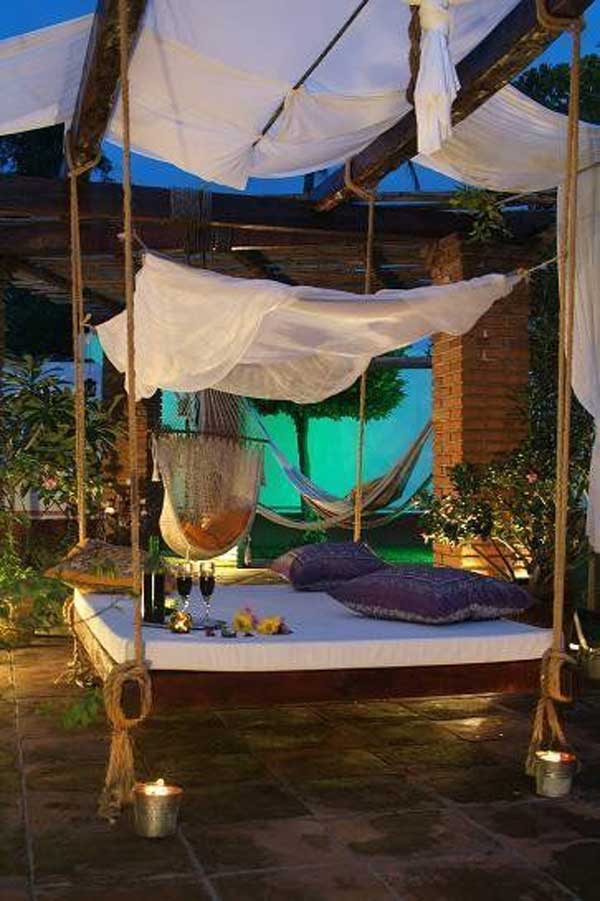 19 Cozy Outdoor Hanging Beds to Help You Enjoy The Summer Nights .