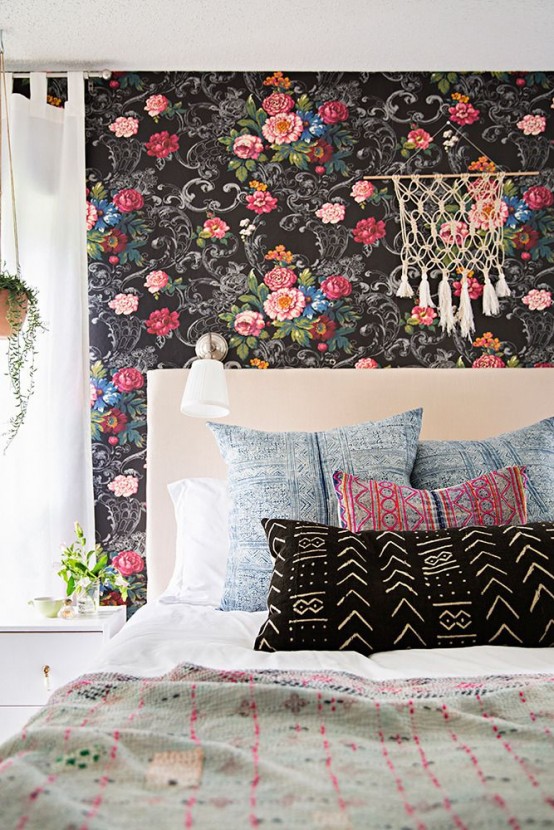 Floral Touches For Living Spac