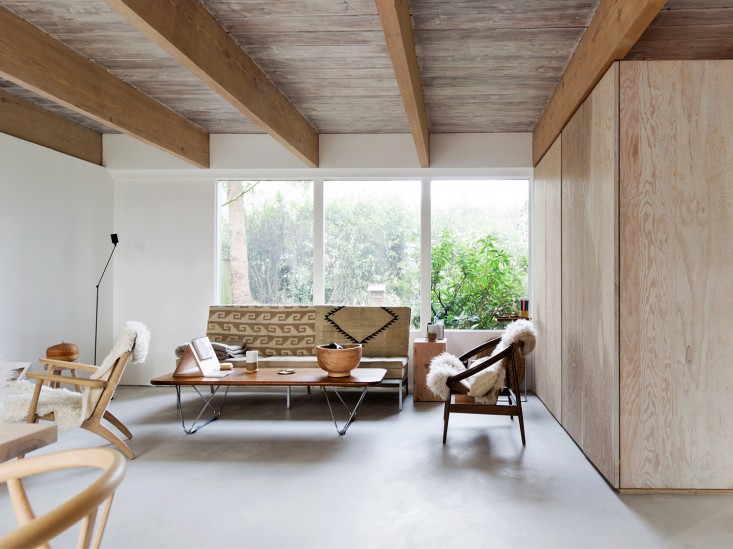 Steal This Look: A Ski House in North Vancouver, Sheepskin .