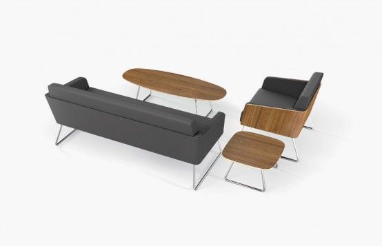 Fresh And Modern Interpretation of Classic Lounge Chairs - Lyra by .