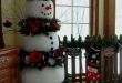 29 Fun Snowman Christmas Decorations For Your Home - DigsDi