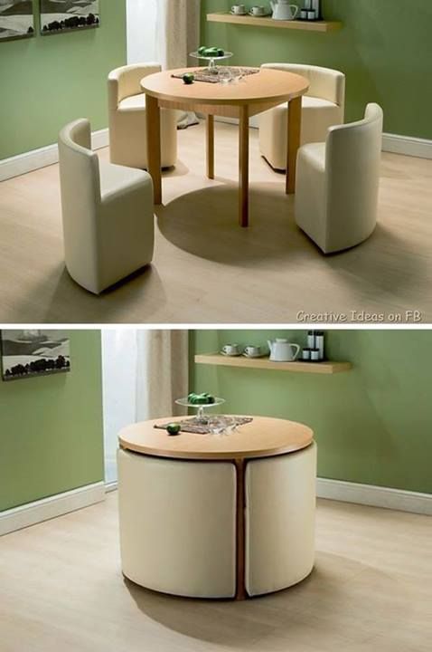 7 Smart and Cool Compact Tables | Mała przestrzeń, Pomysły do .