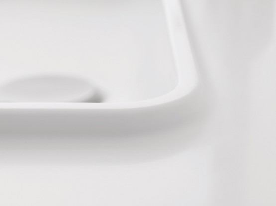 Functional Minimalist White Bathroom Furniture - DigsDi