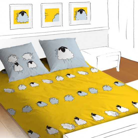 Funny-kids-bedding-by-SeleneGaia-6-554×554 | Velvet Palet
