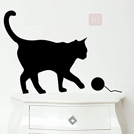ISEE 360 Funny Wall Stickers for Cat and Bird Lovers Home Office .