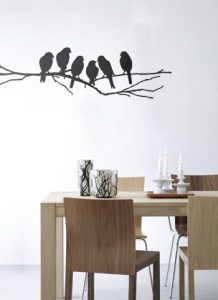 love birds wall sticker | Home decor, Beautiful wall, Bird wall deca