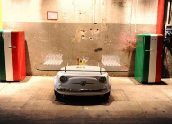 Superb and Unusual Furniture Inspired By Retro FIAT Cars https .