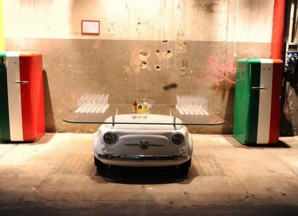 Spectacular Furniture Collection Inspired by Fiat 500 | Unusual .