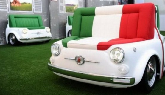 Furniture Collection Inspired By Retro FIAT Cars - DigsDi
