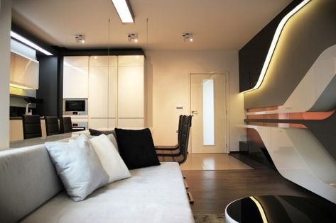 Futuristic Apartment For High Technologies Lovers (com imagens .