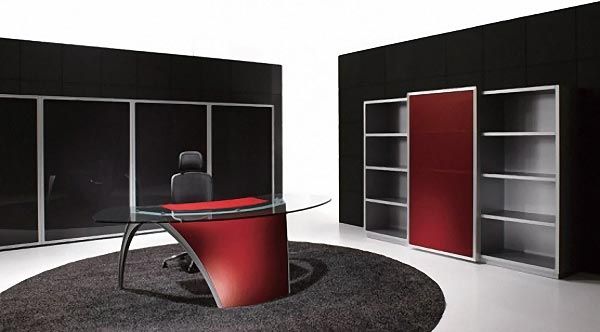 Futuristic Home Office Desk from Uffix | Designideatrends.com .