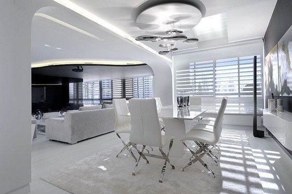 Minimalist Home Interior Architecture by Spanish Firm A-cero .